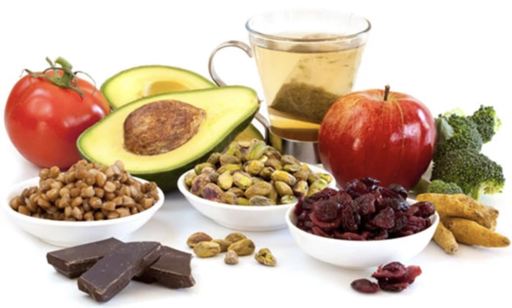 alimentos ricos en polifenoles